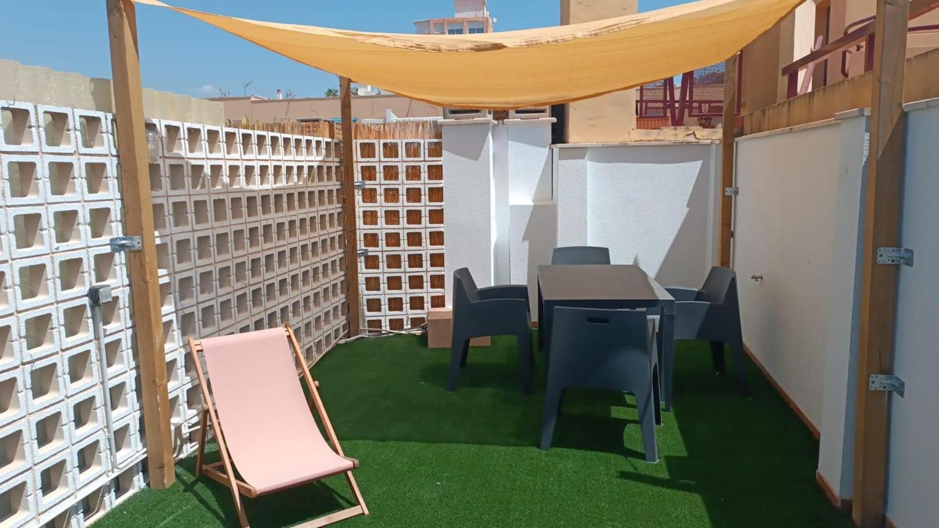 Estudio Centro Malaga Terraza Y Barbacoa المظهر الخارجي الصورة