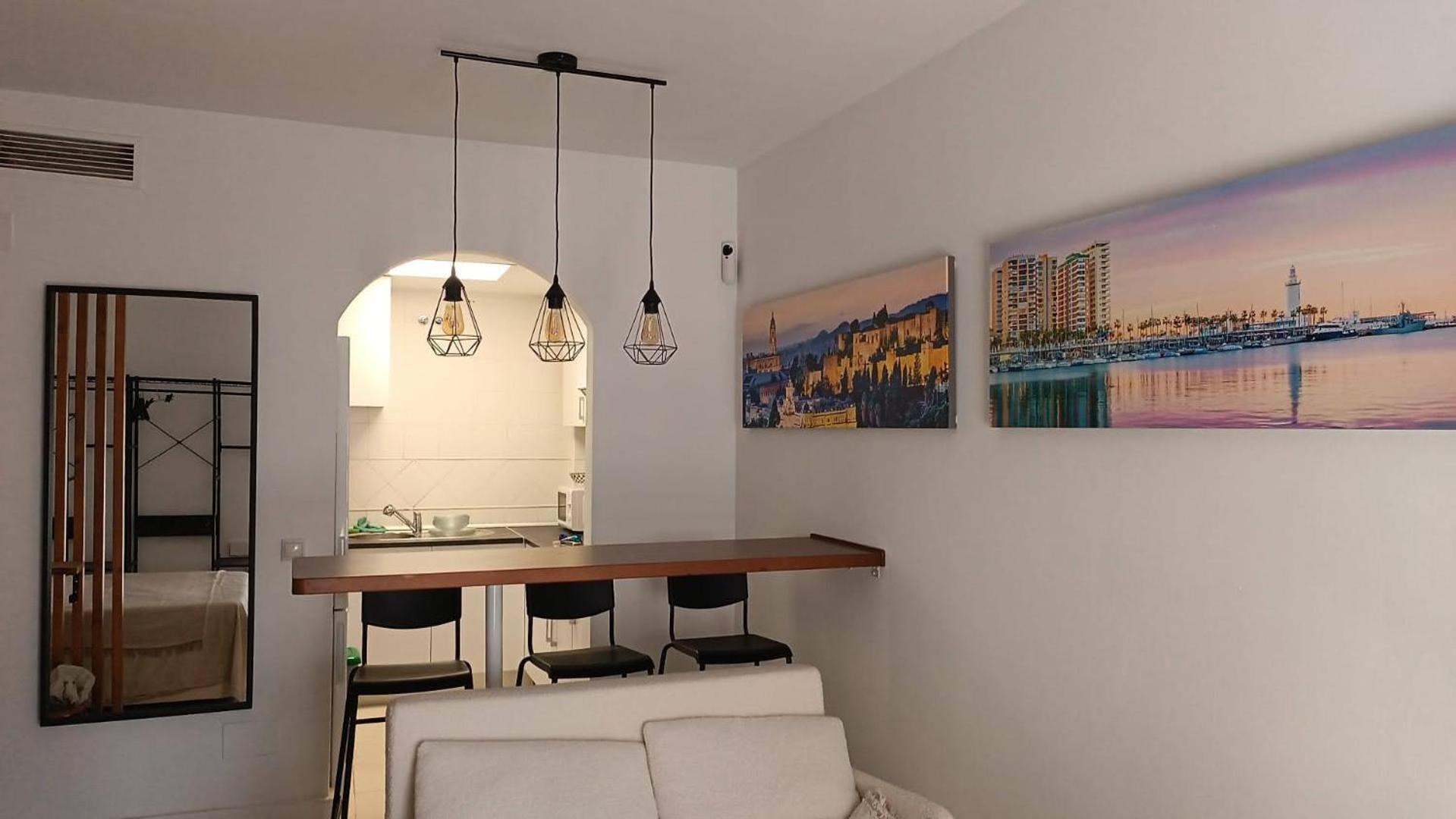 Estudio Centro Malaga Terraza Y Barbacoa المظهر الخارجي الصورة